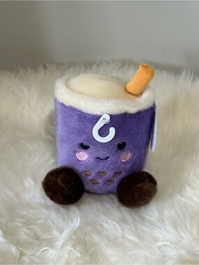 Palm Pals Boba Tea Purple Mini
Plush NWT